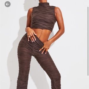 plt brown tulle set 🐻🫶🏼